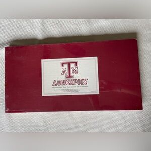 TEXAS A & M AGGIEOPOLY Board Game Vintage Sealed New 2nd Edition 1988